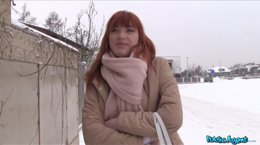 Public Anny Aurora Gets Fucked In Snow