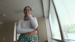 public agent Sexy Latina Fucks For Money