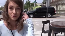 Publicpickups perfect booty fucked on street