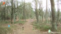 Verona Van Der Leur takes off her tracksuit to fuck in the woods