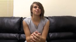 Brcc short-haired teen first time anal
