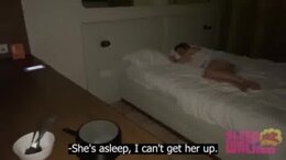 GIRL DIDN&rsquo;T WAKE UP AND I GOT OUT MY COCK&hellip;