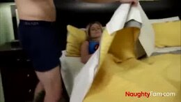 Pervert Son wakes up Mom - FREE Family Videos at NaughtyFam.com